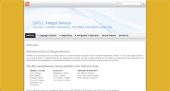 Desktop Screenshot of dj-llcintegralservices.com